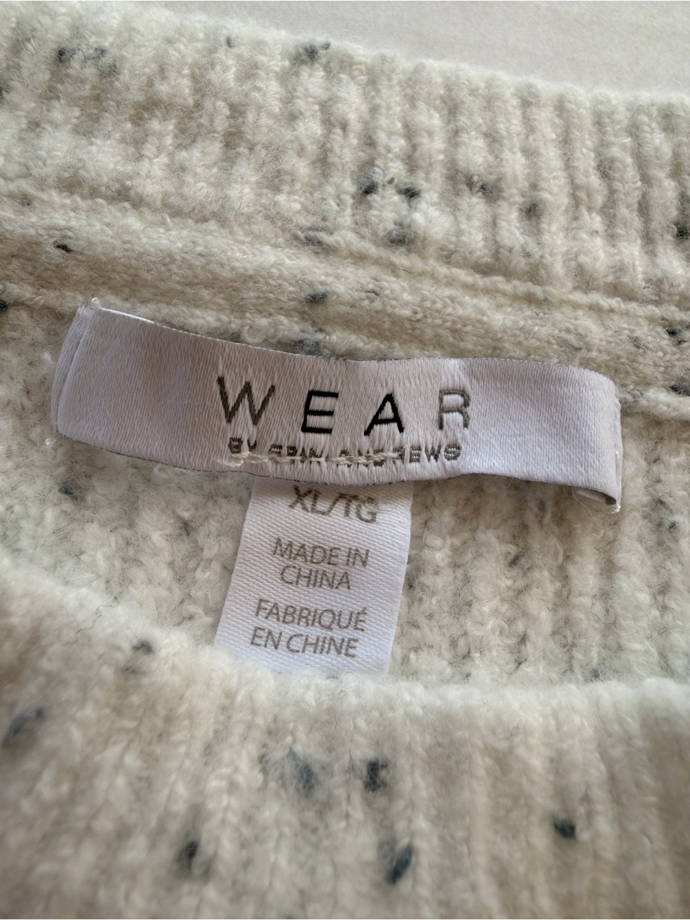 WEAR by Erin Andrews Las Vegas Raiders Colorblock Sweater XL - Picture 3 of 5